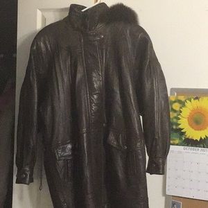 La Nouvelle Leather Coat